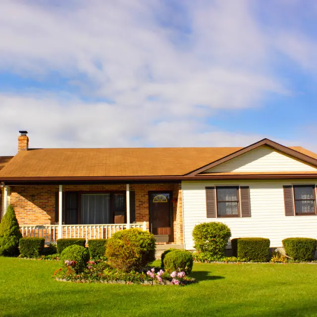 Brick And Siding Ranch Sq